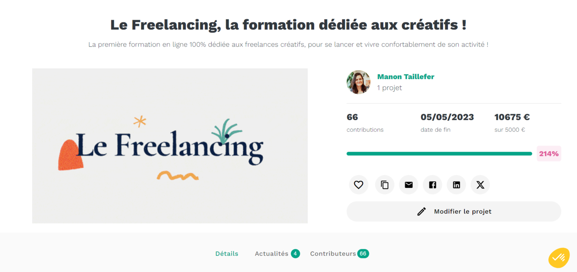 Le Freelancing, la formation dédiée aux créatifs !